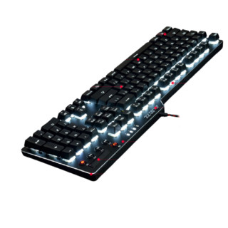 AJAZZ 黑爵 刺客Ⅱ AK35i 104键 有线机械键盘 黑色 国产青轴 单光