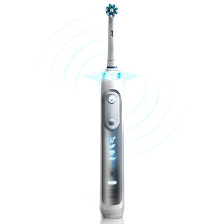 OralB 欧乐B P8000 电动牙刷 银色 标准版