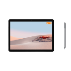 Microsoft 微软 Surface Go 2 手写笔套装 Win10+Office 4G+64G 10.5英寸 3:2触屏 WiFi版 亮铂金