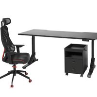 UPPSPEL 乌浦斯皮 / MATCHSPEL 玛赤佩  桌子、椅子和抽屉单元