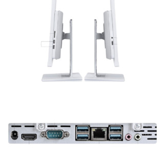 NINGMEI 宁美 CR600W 23.8英寸 商用一体机 白色（酷睿i3-10400、核芯显卡、16GB、512GB SSD、100%sRGB、1080P、IPS、60Hz)