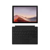 Microsoft 微软 Surface Pro 7 12.3英寸 Windows 10 二合一平板电脑+指纹典雅黑键盘(2736*1824dpi、酷睿i5-1035G4、8GB、256GB SSD、WiFi版、典雅黑、PUV-00022)