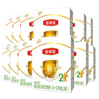 金领冠 经典系列 较大婴儿奶粉 国产版 2段 400g*12罐