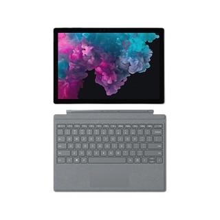 Microsoft 微软 Surface Pro 6 12.3英寸 Windows 10 二合一平板电脑+亮铂金键盘(2736*1824dpi、酷睿i5-8250U、8GB、256GB SSD、WiFi版、典雅黑）