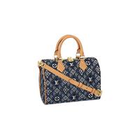 LOUIS VUITTON 路易威登 SPEEDY 25 BANDOULIÈRE系列 女士手袋 M57400 BLUE蓝色 中号