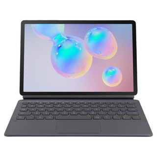 SAMSUNG 三星 Galaxy Tab S6 10.5英寸 Android 平板电脑+键盘(2560*1600dpi、高通骁龙 855、6GB、128GB、WLAN版、星空灰）