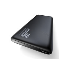 BASEUS 倍思 PPDMNA 移动电源 黑色 10000mAh Type-C/Micro-B 18W双向快充