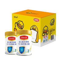 金领冠 珍护系列 幼儿奶粉 国产版 3段 900g*2罐 B.Duck礼盒装