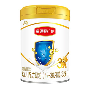 金领冠 珍护系列 幼儿奶粉 国产版 3段 900克*3罐+405g