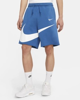 Nike Sportswear Swoosh 男子针织短裤 工业蓝