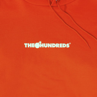 THE HUNDREDS 男女款连帽卫衣 Orange L