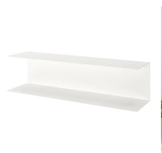 IKEA 宜家 BOTKYRKA 博西卡 墙搁板 白色 80x20 厘米