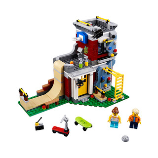 LEGO 乐高 Creator3合1创意百变系列 31081 滑板玩乐屋
