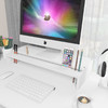 美宜德曼电脑桌增高架 显示器增高架 单层电脑增高架白色