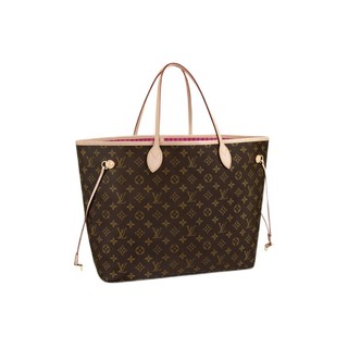 LOUIS VUITTON 路易威登 NEVERFULL系列 大号手袋 M41180 PIVOINE 牡丹红