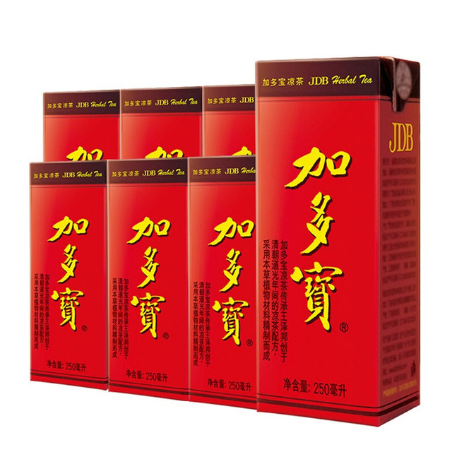 JDB 劲电宝 加多宝 凉茶 250ml*6盒
