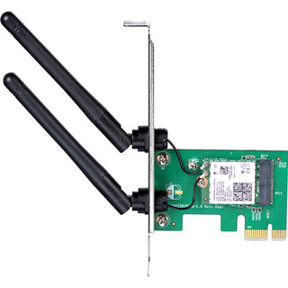 TP-LINK 普联 TL-XDR3020 双频3000M 千兆家用无线路由器 Wi-Fi 6 黑色 单个装+PCI-E网卡
