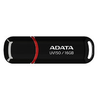ADATA 威刚 UV150 USB 3.2 Gen1 U盘 黑色 16GB USB-A