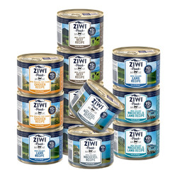 ZIWI 滋益巅峰 定制礼盒版猫罐头12罐185g含盖勺主食罐湿粮