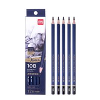 deli 得力 S999-10B 六角杆铅笔 10B 12支/盒