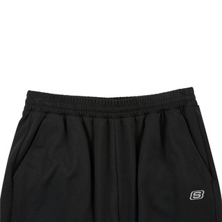 SKECHERS 斯凯奇 Knitpants 女子运动长裤 L121W181/0018 碳黑 L