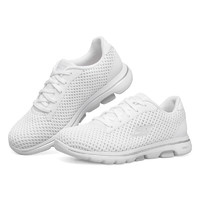 SKECHERS 斯凯奇 Go Walk 5 女子休闲运动鞋 124166/WHT 白色 38.5