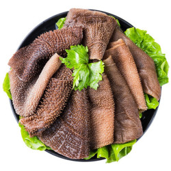 嗨胃 新鲜冷冻牛肚毛肚 配菜火锅食材 250g*4袋 2斤
