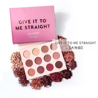 ColourPoP 卡拉泡泡 大地眼影盘 #Give It To Me Straight