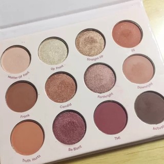 ColourPoP 卡拉泡泡 大地眼影盘 #Give It To Me Straight