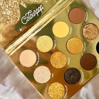 ColourPoP 卡拉泡泡 金蝴蝶眼影盘 #Good as Gold