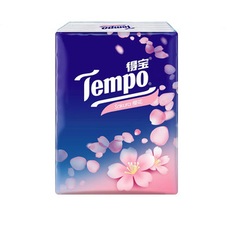 Tempo 得宝 手帕纸 4层*7张*72包 樱花香味