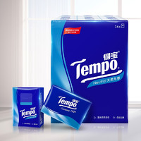 Tempo 得宝 手帕纸无香7张12包4层加厚纸巾餐巾随身小包