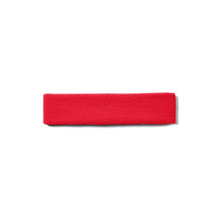UNDER ARMOUR 安德玛 Performance 男子运动头带 1276990-600 红色