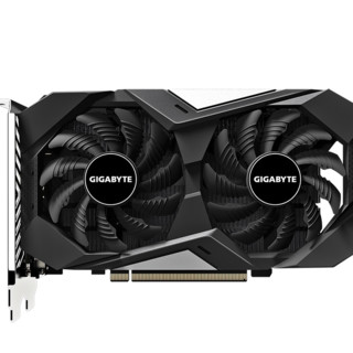 GIGABYTE 技嘉 GeForce GTX 1650 GAMING OC 4G 显卡 4GB 黑色