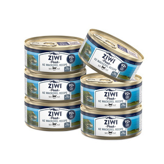 ZIWI 滋益巅峰 猫罐头85g*6罐马鲛鱼味主食湿粮成猫幼猫通用新西兰原装进口