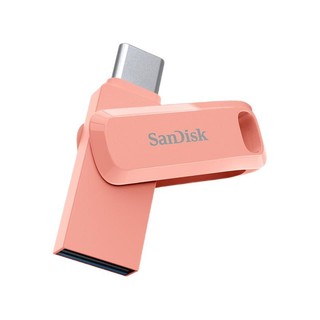 SanDisk 闪迪 高速至尊酷柔系列 SDDDC3-256G-Z46PC USB 3.1 U盘 粉色 256GB USB-A/Type-C双口