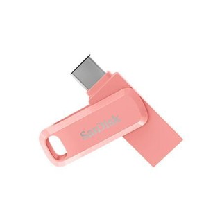 SanDisk 闪迪 高速至尊酷柔系列 SDDDC3-256G-Z46PC USB 3.1 U盘 粉色 256GB USB-A/Type-C双口
