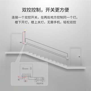 MINI易微联WIFI智能开关控制模块小爱同学双控SONOFF华Hilink为