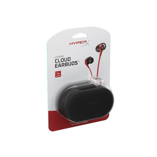 HYPERX Cloud Earbuds 云雀 入耳式有线耳机 红色 3.5mm