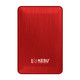 KESU 科硕 K1系列 2.5英寸Micro-B移动机械硬盘 160GB USB 3.0 热血红