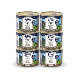ZIWI 滋益巅峰 主食零食猫罐头185g *6罐 牛肉*6 布偶加菲英短蓝猫通用湿粮