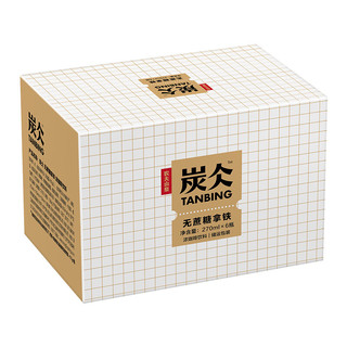 NONGFU SPRING 农夫山泉 炭仌咖啡 无蔗糖拿铁 270ml*6瓶