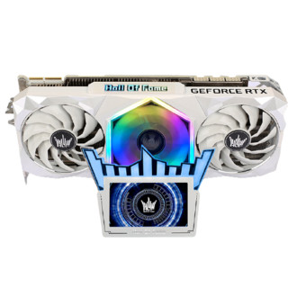 GALAXY 影驰 GeForce RTX 3090 HOF Extreme 限量版 显卡 24GB 白色 + HOF PRO 20 NVME 1TB 固态硬盘 + HOF Extreme 4266MHz 8GB*2 内存条