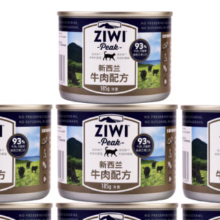 ZIWI 滋益巅峰 牛肉全阶段猫粮 主食罐 185g*10罐