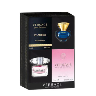 VERSACE 范思哲 迪伦女士香水套装 (迪伦女士浓香水EDP5ml+晶钻女士淡香水EDT5ml)