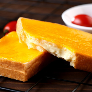 西瓜味的童话 岩烧乳酪吐司面包 500g