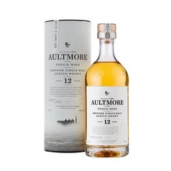 AULTMORE 欧摩 12年斯贝塞单一麦芽威士忌酒 公升装1000ml