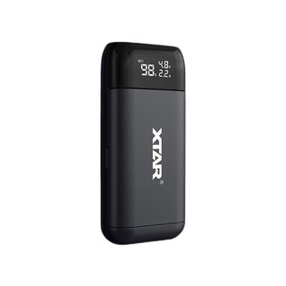 XTAR PB2S 移动电源+充电器二合一 黑色 10000mAh Type-C 双向快充