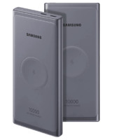 SAMSUNG 三星 U3300 移动电源 灰色 10000mAh Type-c 25W双向快充+15W无线充电