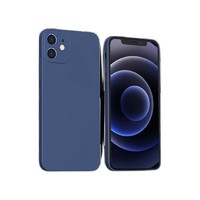PISEN 品胜 iPhone12 硅胶手机壳 深蓝色